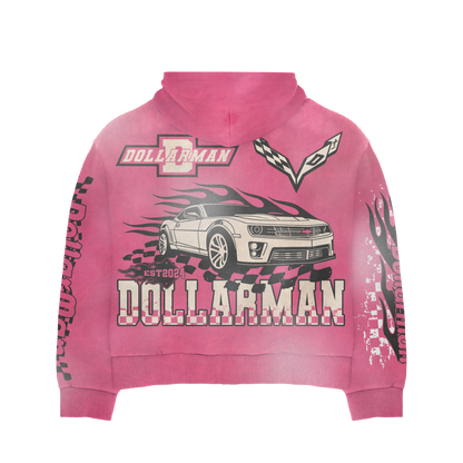 DOLLARMAN RACING ZIP-UP HOODIE